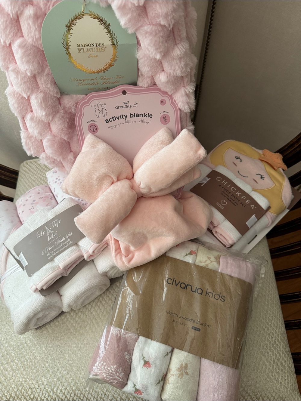 Bundle of baby girl set